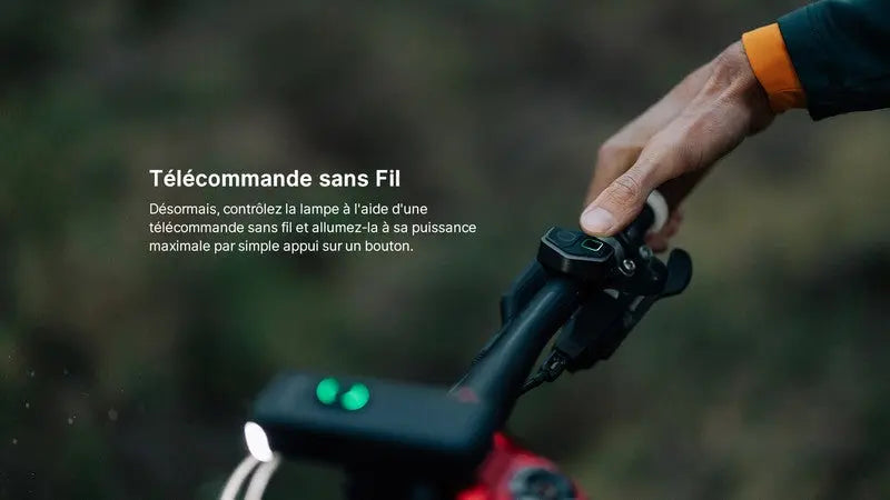 Lampe Vélo Olight RN 2000 – 2000 Lumens  NYCTALOPE  