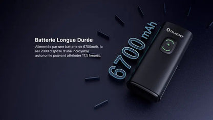 Lampe Vélo Olight RN 2000 – 2000 Lumens  NYCTALOPE  