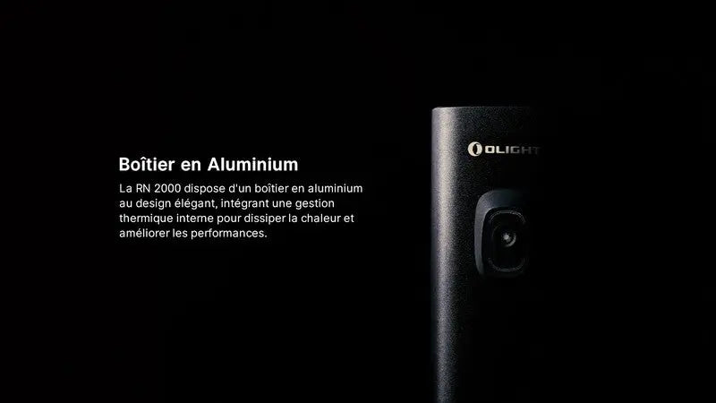 Lampe Vélo Olight RN 2000 – 2000 Lumens  NYCTALOPE  