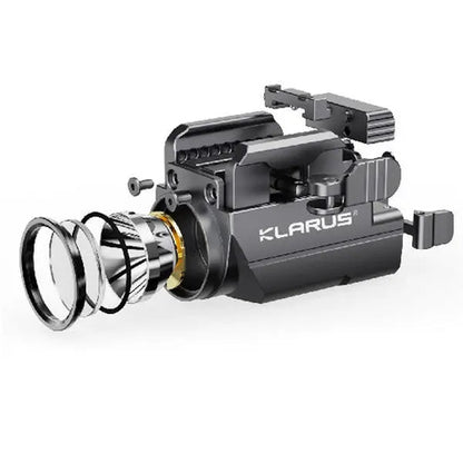 Lampe arme de poing Klarus GL2 - 1000 Lumens et Laser Vert intégré - rechargeable USB-C  NYCTALOPE  