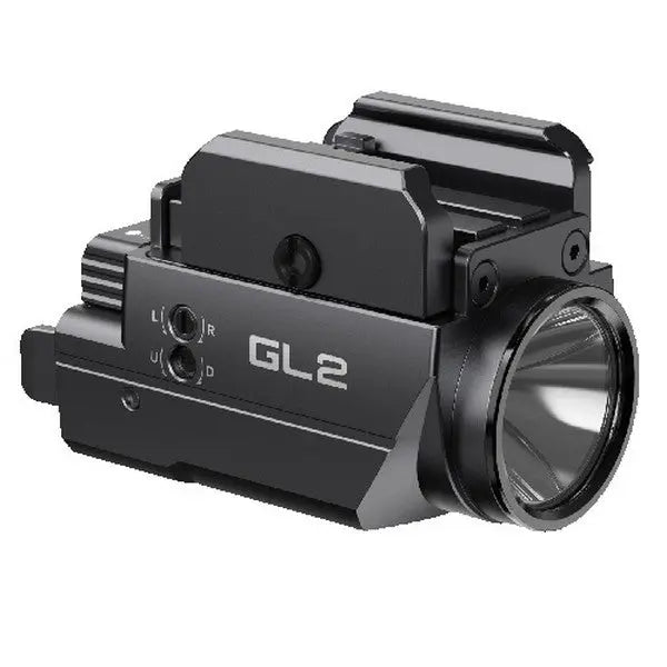 Lampe arme de poing Klarus GL2 - 1000 Lumens et Laser Vert intégré - rechargeable USB-C  NYCTALOPE  