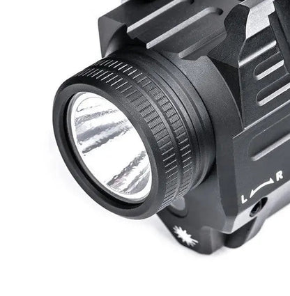 Lampe arme de poing Nextorch WL21G - 650 Lumens + laser vert - Fixation sur rail  NYCTALOPE  