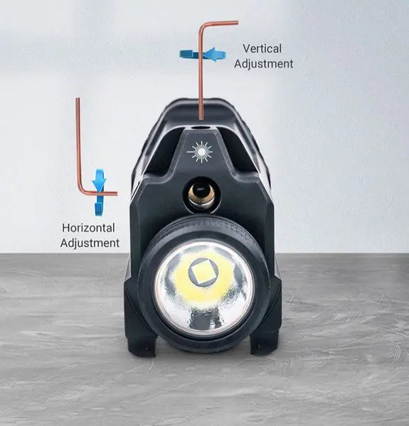 Lampe arme de poing Nextorch WL21G - 650 Lumens + laser vert - Fixation sur rail  NYCTALOPE  