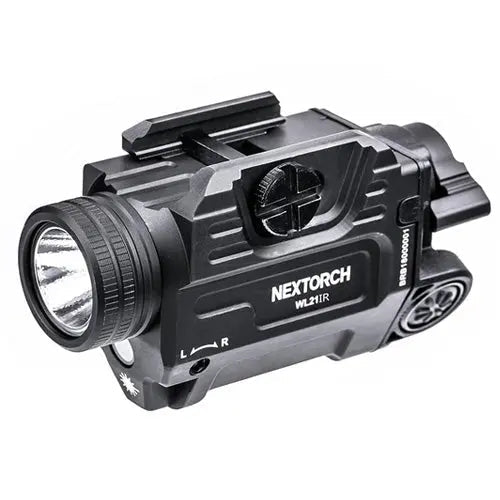 Lampe arme de poing Nextorch WL21iR - lumière + laser Infrarouge - Fixation sur rail  NYCTALOPE  