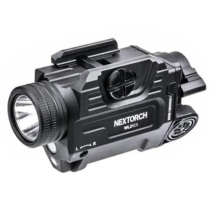 Lampe arme de poing Nextorch WL21iR - lumière + laser Infrarouge - Fixation sur rail  NYCTALOPE  