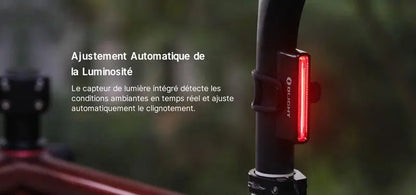 Lampe arrière pour Vélo et VTT Olight SEEMEE 30C – 30 Lumens  NYCTALOPE  