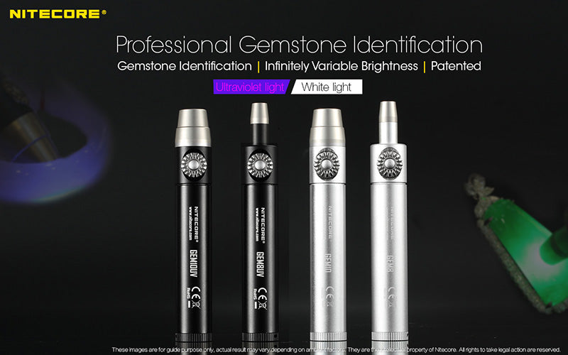 Lampe Nitecore GEM8 – Lampe d'identification professionnelle - Luminosité variable  NYCTALOPE  