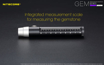 Lampe Nitecore GEM8 – Lampe d'identification professionnelle - Luminosité variable  NYCTALOPE  