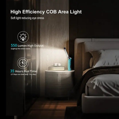 Lampe de Travail Klarus WL1 - 550 Lumens - Rechargeable  NYCTALOPE  