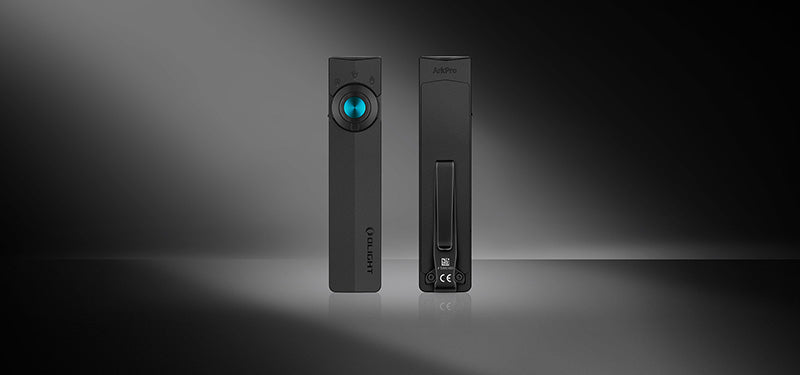 Lampe Torche EDC Olight ArkPro 1500 Lumens - Faisceau Large/Concentré/UV/Laser Vert - 4 Sources Lumineuses