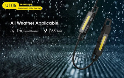 Lampe de trail Nitecore UT05 – 400 Lumens  NYCTALOPE  