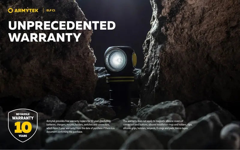Lampe frontale Armytek Elf C1 USB-C - 1000 / 930 Lumens - White & Warm - NYCTALOPE