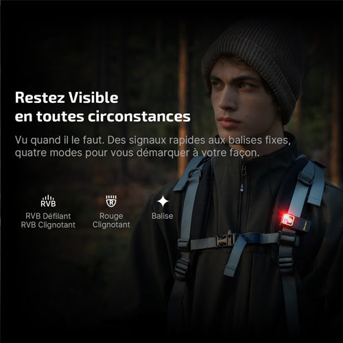 Olight Oclip Pro S – Lampe clip tactique 600 lumens rechargeable avec éclairage RVB et UV