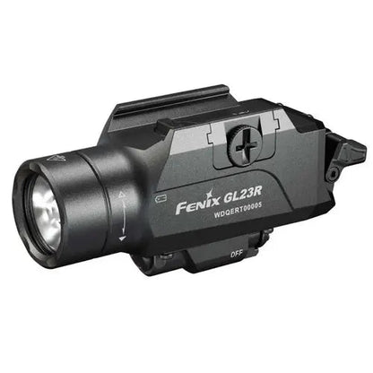 Lampe pour arme Fenix GL23R – 1200 Lumens avec laser vert rechargeable  NYCTALOPE  
