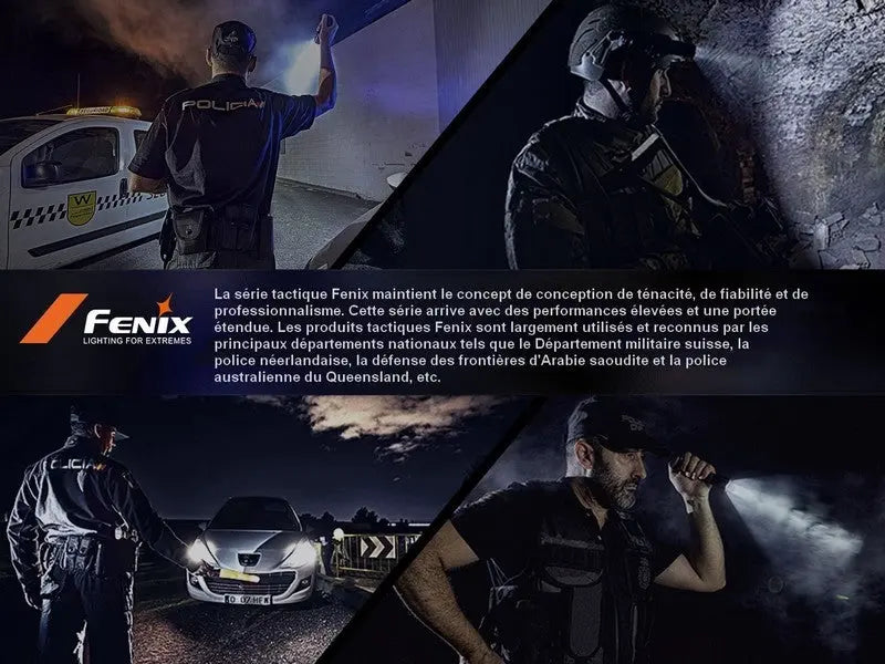 Lampe tactique pour arme – Fenix GL06 – 600 Lumens  NYCTALOPE  