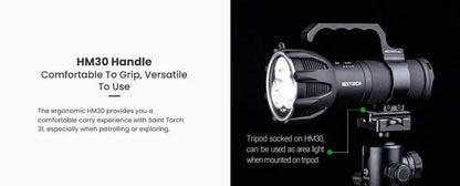Lampe torche Nextorch ST30C - 15 000 Lumens - rechargeable - Powerbank intégré  NYCTALOPE  