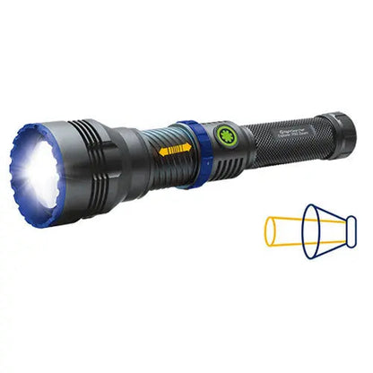 Lampe torche Nightsearcher Explorer 1150 Zoom LEP rechargeable - 1150 Lumens - NYCTALOPE