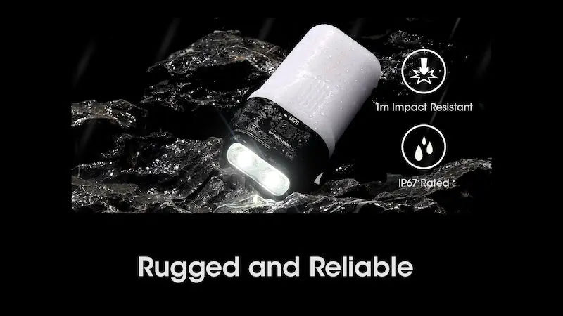 Lampe torche + Lanterne Nitecore LR70 – 3000 Lumens – Fonction PowerBank 10000mAh  NYCTALOPE  