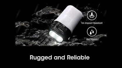Lampe torche + Lanterne Nitecore LR70 – 3000 Lumens – Fonction PowerBank 10000mAh  NYCTALOPE  