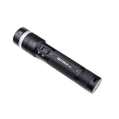 Lampe Torche Nextorch C61 3500 Lumens - Double Faisceau - Variation Continue - Rechargeable USB-C  NYCTALOPE  