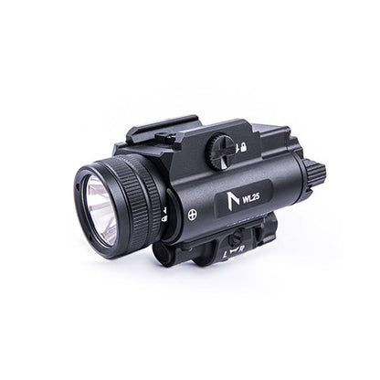Lampe arme de poing Nextorch WL25 - 1200 Lumens - Laser Vert Intégré - Compatible Multi-Rails  NYCTALOPE  