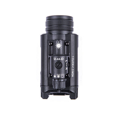 Lampe arme de poing Nextorch WL25 - 1200 Lumens - Laser Vert Intégré - Compatible Multi-Rails  NYCTALOPE  