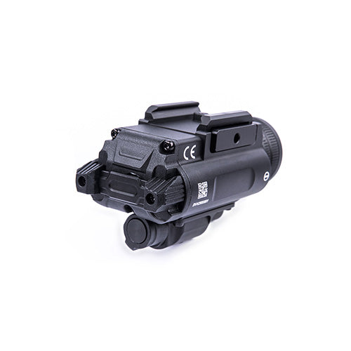 Lampe arme de poing Nextorch WL25 - 1200 Lumens - Laser Vert Intégré - Compatible Multi-Rails  NYCTALOPE  