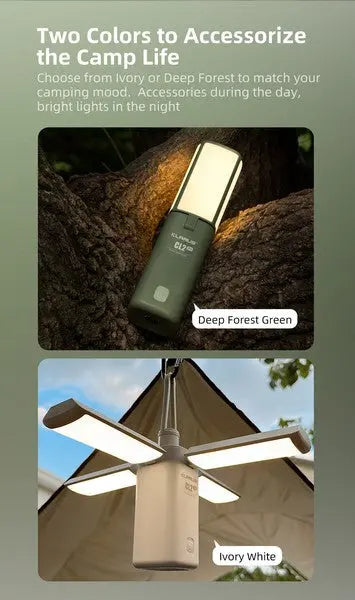 Lanterne Klarus CL2 PRO VERTE - 750 Lumens - Rechargeable et Powerbank  NYCTALOPE  
