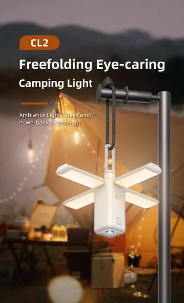 Lanterne Klarus CL2 – 750 Lumens – Rechargeable et Powerbank - Grise  NYCTALOPE  