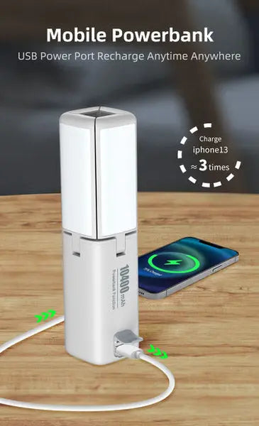 Lanterne Klarus CL2 – 750 Lumens – Rechargeable et Powerbank - Grise  NYCTALOPE  