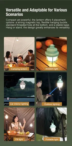 Lanterne de camping compacte - Klarus CL3 Blanche – 280 Lumens – Rechargeable  NYCTALOPE  