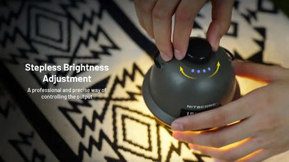 Lanterne rétro multifonction Nitecore LR40 Blanche – 100 Lumens – Rechargeable USB-C  NYCTALOPE  