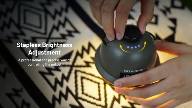 Lanterne rétro multifonction Nitecore LR40 Kaki – 100 Lumens – Rechargeable USB-C  NYCTALOPE  