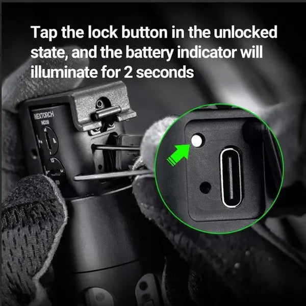Nextorch ND30 dispositif de distraction tactique rechargeable 11 000 Lumens 130 dB  NYCTALOPE  