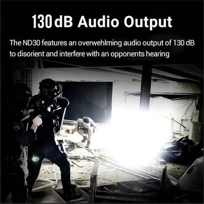 Nextorch ND30 dispositif de distraction tactique rechargeable 11 000 Lumens 130 dB  NYCTALOPE  