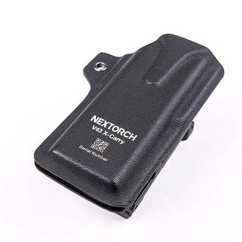 Nextorch V43 X-CARRY Étui Tactique à Dégainage Rapide - Kydex - Rotation 360° - Compatible TA70