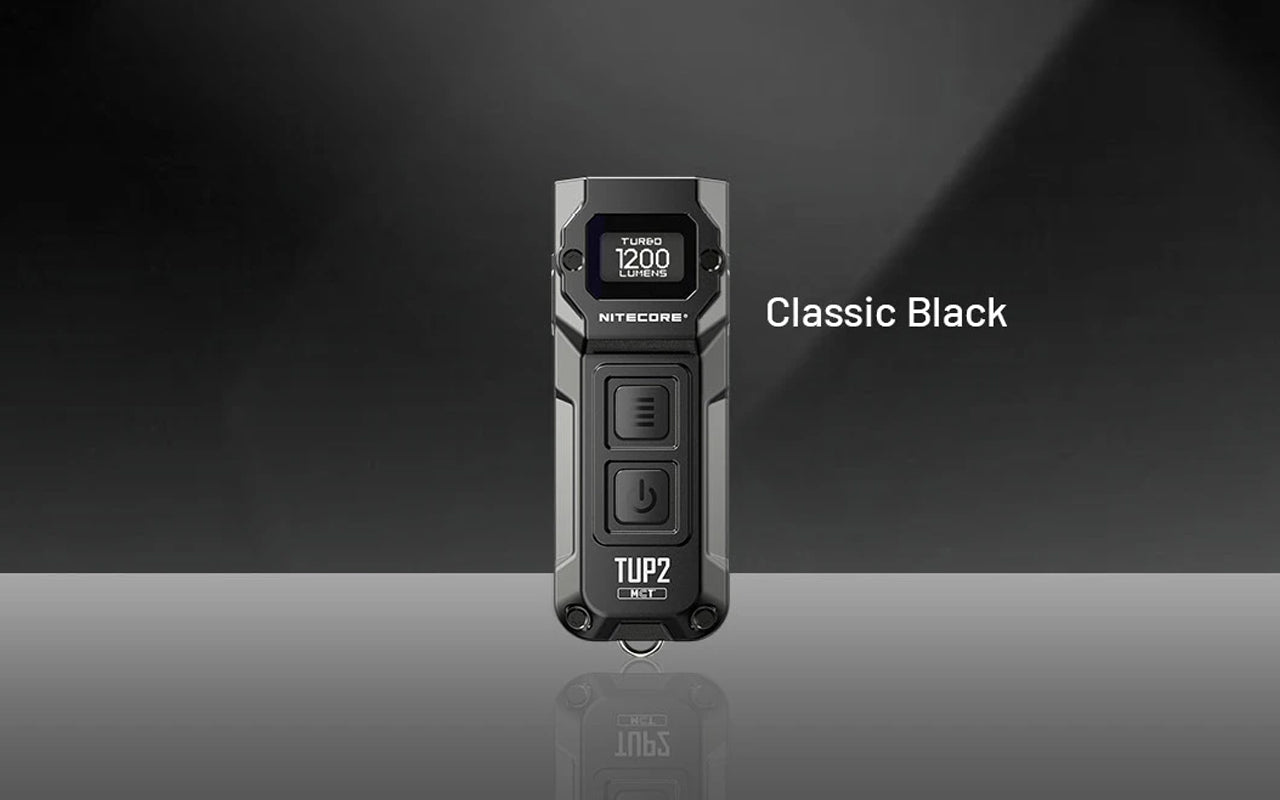 Lampe Nitecore TUP2 compacte – 1200 Lumens – Résistant IP54 eau poussière - Lampe porte clés  NYCTALOPE  