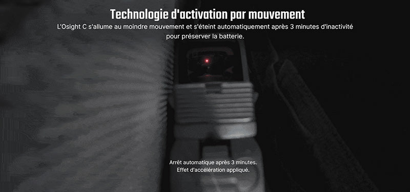 Olight Osight C – optique à viseur point rouge haute performance  NYCTALOPE  
