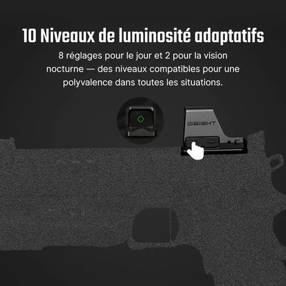 Olight Osight C – optique à viseur point vert haute performance  NYCTALOPE  