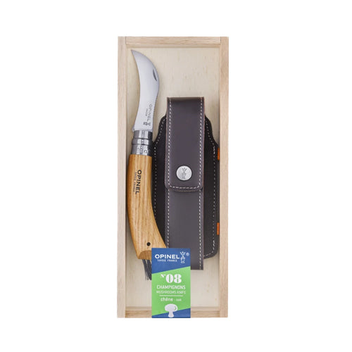 Plumier couteau à champignon INOX N°8 avec Etui et Boite  NYCTALOPE  