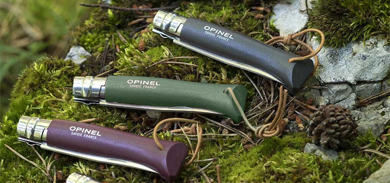 Couteau de poche Opinel Tradition  Baroudeur N°08 – Kaki  NYCTALOPE  
