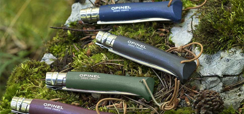 Couteau de poche Opinel Tradition Baroudeur N°08 – Noir brun  NYCTALOPE  