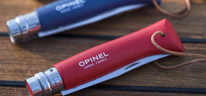 Couteau de poche Opinel Tradition  Baroudeur N°08 – Rouge  NYCTALOPE  