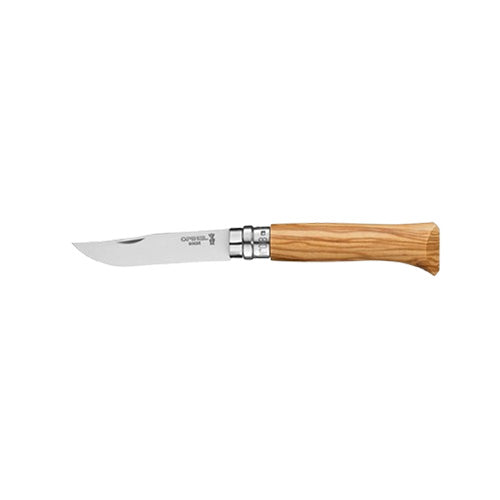 Couteau de poche Opinel Tradition Luxe Inox N°08 – Olivier  NYCTALOPE  