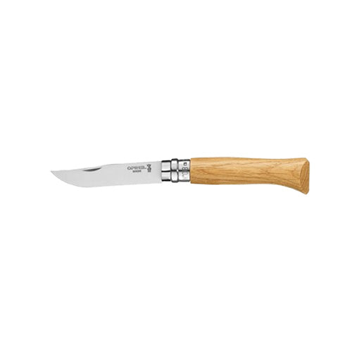 Couteau de poche Opinel Tradition Luxe Inox N°08 – Chêne  NYCTALOPE  