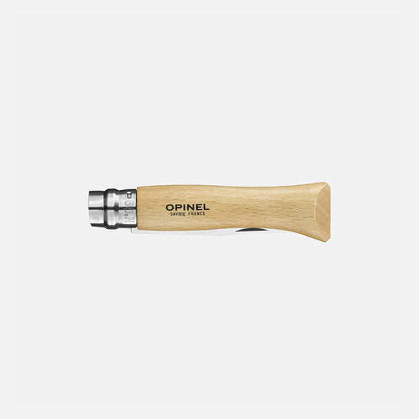 Opinel N°09 Tradition Inox – Couteau de poche pliant - Manche Hêtre - Lame 9 cm  NYCTALOPE  