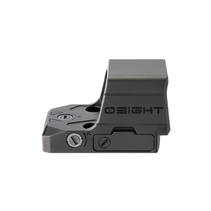 Osight XE AMRS Optique Point Rouge Fermé avec Empreinte RMR, Pile Latérale CR1632 & Multi-Réticules 2/6 MOA + Cercle 32 MOA