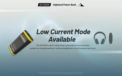 Powerbank Nitecore NC10000 – 10 000mAh - 50 Lumens  NYCTALOPE  