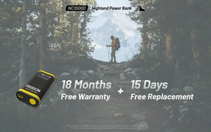 Powerbank Nitecore NC10000 – 10 000mAh - 50 Lumens  NYCTALOPE  