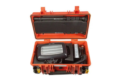 Projecteur Nightsearcher Solarisduo 20K 40000 Lumens - Double tête d'éclairage - Batterie Lithium-ion 50Ah - NYCTALOPE
